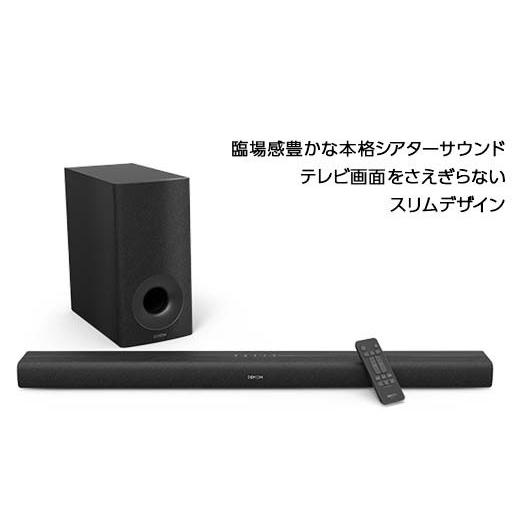 ふるさと納税 TV・オーディオ・カメラ 福島県 白河市 DENON ホームシアターサウンドバーシステム ［DHTS316K］ F21R-841の画像