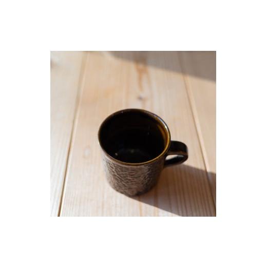ふるさと納税 陶磁器・漆器・ガラス 山口県 下関市 メラメラ マグカップ 寸胴 茶 食器 カップ 陶芸品 工芸品 木と土calm プレゼント ギフト クリスマス お誕生…の画像