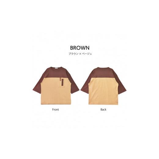 ふるさと納税 服 男 愛媛県 松山市 ネイビー(ネイビー×グレー) オーバーサイズクルーネック半袖Tシャツ サイズ 3L (YMT-001) 3L