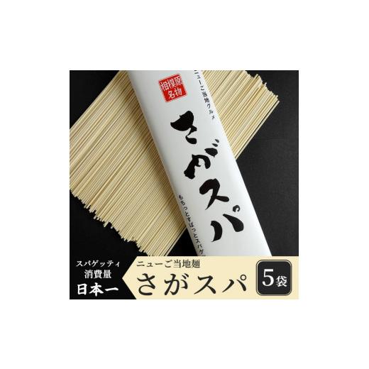 ふるさと納税 パスタ 乾めん 神奈川県 相模原市 さがスパ 5袋 | パスタ スパゲッティ 乾麺 ご当地 もちもち 相模原市 神奈川県 計1kg_1