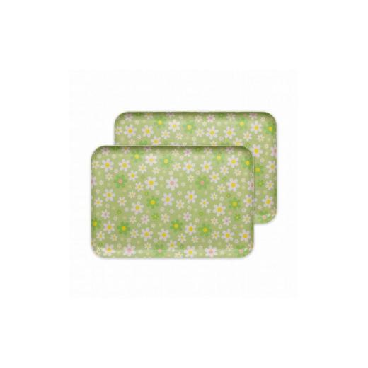 ふるさと納税 雑貨・日用品 和歌山県 海南市 グリーン 2枚組 ST ランチョン トレー L 39cm マーチ タツクラフト Tk112 グリーン 2枚組 タツクラフト STトレー…