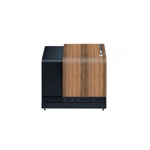 ふるさと納税 家具 収納家具 富山県 滑川市 ホームスライドダスポン プレミアムモデル 774 黒ZAM?仕様 ナチュラルウォールナット ナチュラルウォールナット