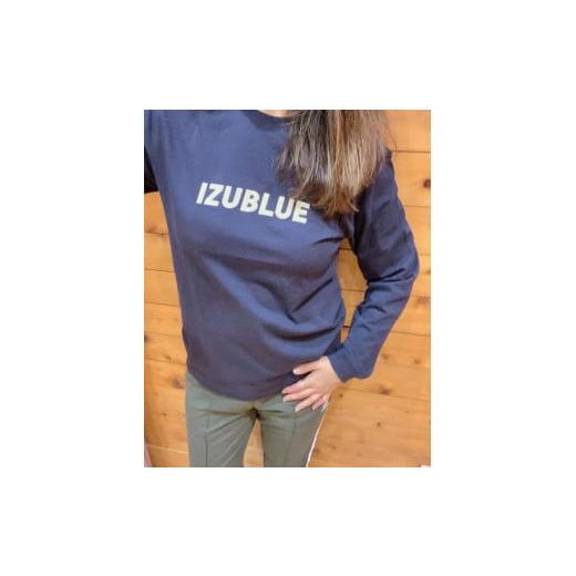ふるさと納税 服 静岡県 南伊豆町 IZUBLUE ロングTシャツ(ネイビーL) &lt;5667712&gt; ホワイトL