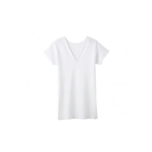 ふるさと納税 服 女 山形県 寒河江市 グンゼ 快適工房 三分袖肌着 女性用 V首 ホワイト Lサイズ(3枚セット)012-H-GZ002V-WL ホワイト/Lサイズ