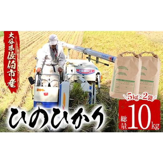 ふるさと納税 米 ヒノヒカリ 大分県 佐伯市 令和7年産 新米 大分ひのひかり(計10kg・5kg×2袋) 米 ひのひかり ヒノヒカリ 精米 白米 大分県産 新米 大分県 佐…