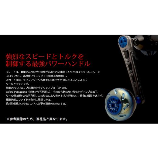 ふるさと納税 フィッシング リール 三重県 亀山市  ガンメタ×レッド LIVRE リブレ Power98（シマノ右 タイプ）リールサイズ 18000〜20000 亀山市／有限会社メ…の画像