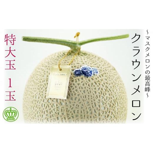 ふるさと納税 メロン メロン青肉 静岡県 袋井市 2026年8月発送クラウンメロン(白級)特大玉 1玉 箱入り 2026年8月発送
