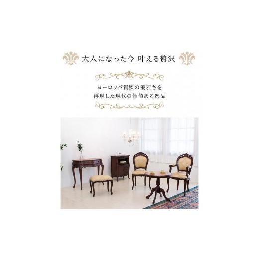 ふるさと納税 家具 インテリア・寝具・収納 和歌山県 海南市 フランシスカ スツール ブラウン sb28580の画像