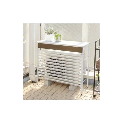 ふるさと納税 雑貨・日用品 インテリア 和歌山県 海南市 59196100 美WOOD 室外機カバー ブラウンウッド ブラウンウッド