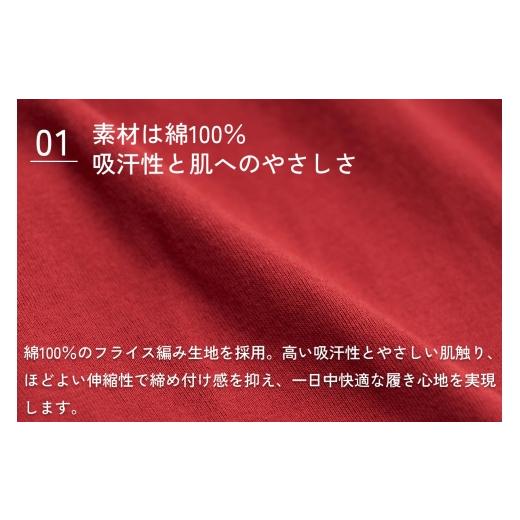 ふるさと納税 服 男 大阪府 守口市 股ずれNOアンダーウェア「SURENA」赤 L×3枚｜オーギュストケクレ 大阪府 守口市 メンズ パンツ 下着 前開き 2101 Lの画像