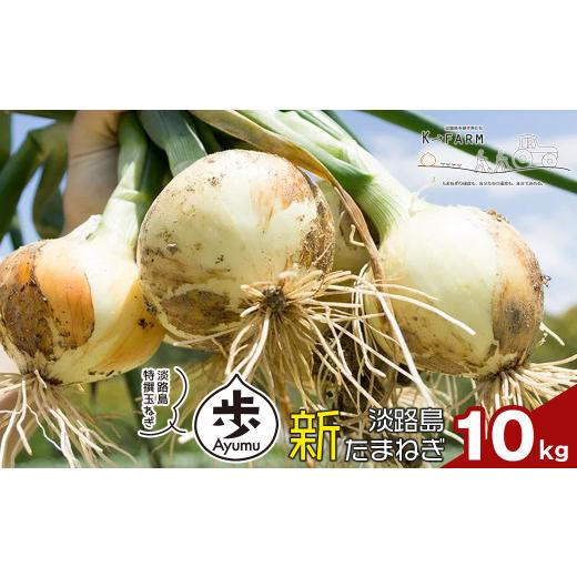 ふるさと納税 野菜類 玉ねぎ 兵庫県 淡路市  新たまねぎ 淡路島たまねぎ 歩-AYUMU- 10kg 発送時期：2026年3月〜5月頃 10kgの画像