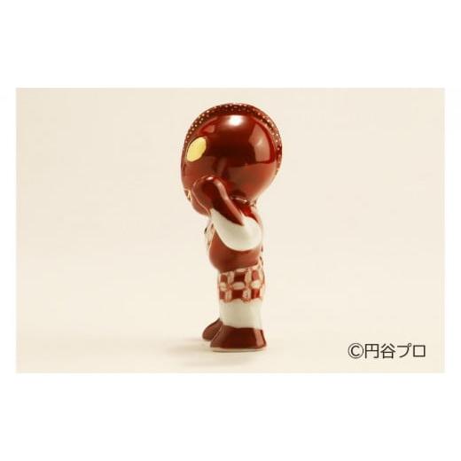 ふるさと納税 陶磁器・漆器・ガラス 石川県 能美市  No.5784-0806 九谷焼 ウルトラマン 赤絵の画像