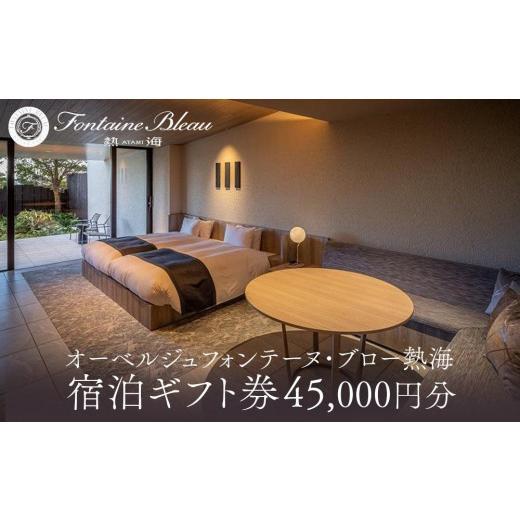 【最終値下げ】 ふるさと納税 静岡県 熱海市 旅行 宿泊利用券 ホテル オーベルジュ フォンテーヌ ブロー熱海 ( 45，000円分 ) 【RIZ2129141270】(75000円)