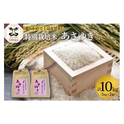ふるさと納税 米 青森県 五所川原市 令和7年産米 米 あさゆき 10kg 特別栽培米 青森県産 KonRiceFarmの お米 精米 白米 青森 五所川原