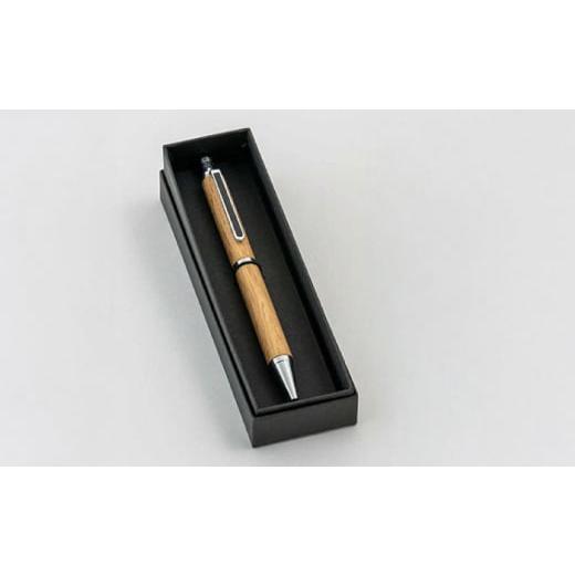 ふるさと納税 木工品・竹工品 島根県 松江市 ボールペン 銘木ボールペン(樫) 島根県松江市／木工芸濱田工房 ALDV001 ｜ボールペン 木 木材 工芸 あたたかみ 天…の画像