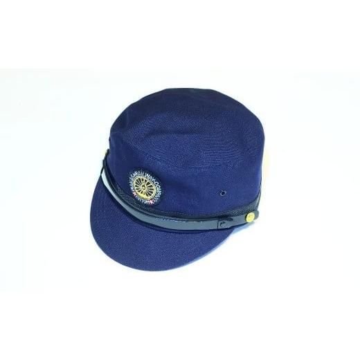 ふるさと納税 小物 帽子 鳥取県 若桜町 195.若桜鉄道 機関士帽(Mサイズ) これで今日から機関士 Mサイズ