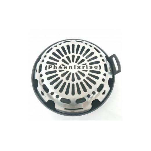 ふるさと納税 アウトドアグッズ 青森県 五戸町 HSN01 COM04 フェニックスライズのフライパン「コメット全鉄」七輪「ひとり酒」 1380004_2