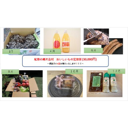 ふるさと納税 群馬県 片品村 [偶数月に6回お届け]尾瀬の郷片品村 おいしいもの定期便