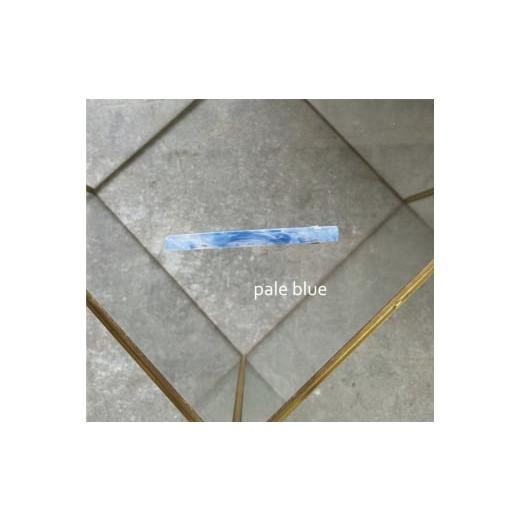 ふるさと納税 アクセサリー かんざし・髪留め 大阪府 河内長野市 アクリル製ロングバレッタ pale blue(ペールブルー) eME long baretta 髪留め ヘアクリップ…