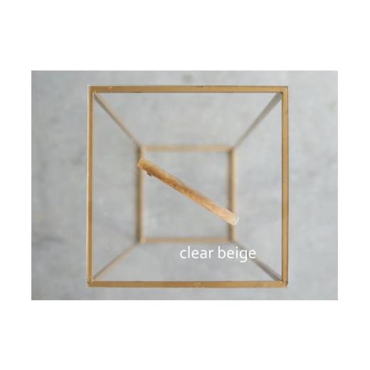ふるさと納税 アクセサリー かんざし・髪留め 大阪府 河内長野市 アクリル製ロングバレッタ clear beige(クリアベージュ) eME long baretta 髪留め ヘアクリ…