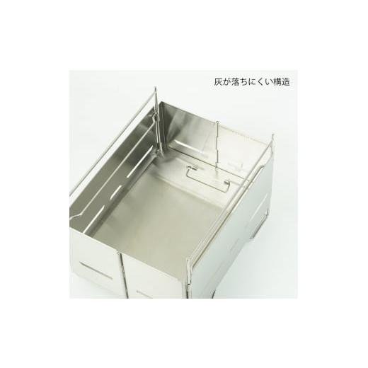ふるさと納税 アウトドアグッズ 新潟県 三条市  ベルモント フォールディンググリル HIGATAMI 卓上グリル 折りたたみ式 キャンプ用品 アウトドア用品 防災 防…の画像