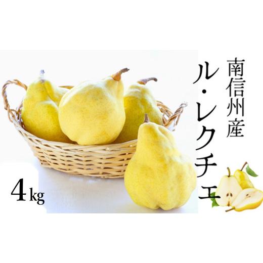 ふるさと納税 梨 長野県 松川町 JA18 先行予約 洋梨 ル・レクチェ 約4kg(化粧箱入)/2026年11月上旬〜12月上旬ごろ配送// 贈答 ギフト 長野県 南信州 洋梨…