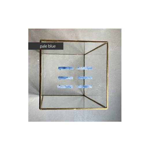 ふるさと納税 アクセサリー かんざし・髪留め 大阪府 河内長野市 アクリル製ショートバレッタ pale blue(ペールブルー) eME barretta 2 short 髪留め ヘア…