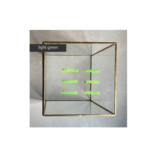 ふるさと納税 アクセサリー かんざし・髪留め 大阪府 河内長野市 アクリル製ショートバレッタ light green(ライトグリーン) eME barretta 2 short 髪留め …