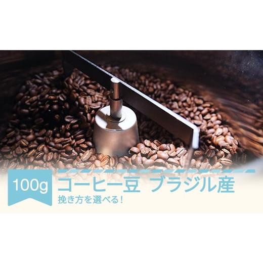 ふるさと納税 コーヒー コーヒー豆 山形県 村山市 コーヒー ブラジル 100g 豆 rv-cfbzx100-m コーヒー豆 100g