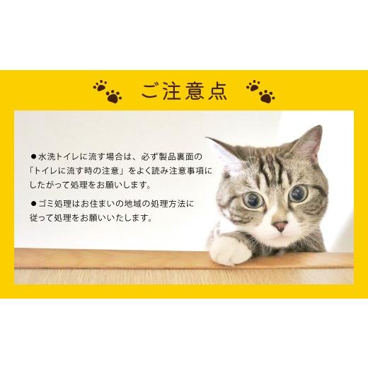 ふるさと納税 雑貨・日用品 茨城県 常陸太田市  3か月定期便 猫用 トイレ砂 木製 大粒 ひのきの香り 6L×6袋×3回 | 天然素材 猫砂 猫 トイレ 砂 ねこ ネコ ペ…の画像