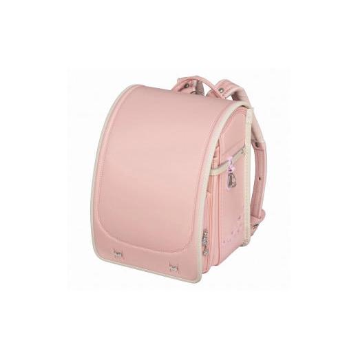 ふるさと納税 カバン 富山県 富山市 ペールピンク×ベージュ フィットちゃんランドセル プティガール安ピカッ楽ッション ペールピンク×ベージュ