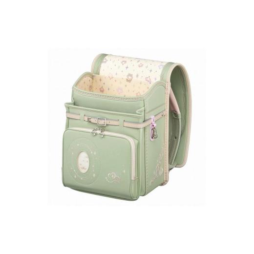 ふるさと納税 カバン 富山県 富山市 ピスタチオグリーン×ベージュ フィットちゃんランドセル　リトルスタープリンセス安ピカッ楽ッション ピスタチオグリー…_4