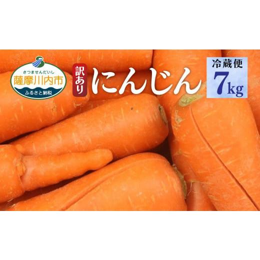ふるさと納税 野菜類 人参 鹿児島県 薩摩川内市 ZS-682-2 訳あり 冷蔵便 かごしま美味人参 愛紅 7kg にんじん ニンジン 2026年2月末までに発送