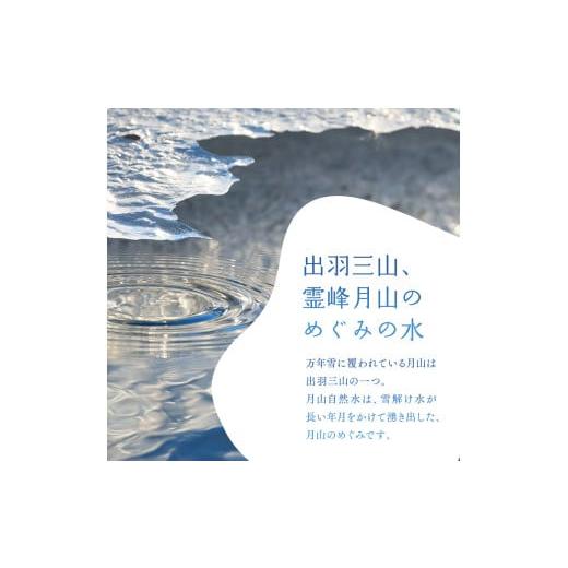 ふるさと納税 水・ミネラルウォーター 500mL〜999mL 山形県 西川町  定期便 月山自然水500ml×24本×3ヶ月コース 天然水 国産 備蓄 防災 保存 ペットボトル ナ…_3