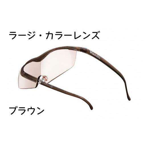 ふるさと納税 小物 千葉県 印西市 ハズキルーペ ラージ・カラーレンズ 1.32倍率 ブラウン 0290 ブラウン