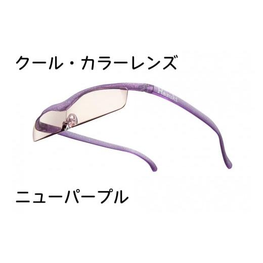 ふるさと納税 小物 千葉県 印西市 ハズキルーペ クール・カラーレンズ 1.32倍率 ニューパープル 0399 ニューパープル