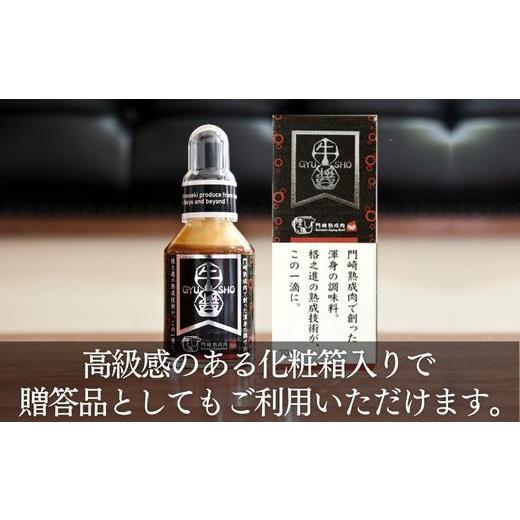 ふるさと納税 醤油 岩手県 一関市 《格之進》牛醤 GYUSHO 1本(70g）の画像