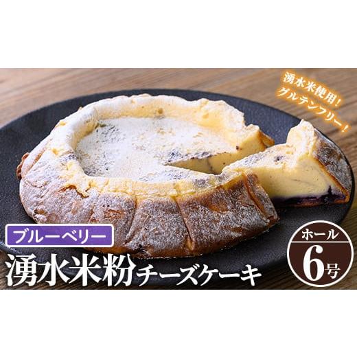 ふるさと納税 ケーキ・カステラ チーズケーキ 鹿児島県 湧水町 y397-02 [数量限定・選べる3種]神田茶園の湧水米粉チーズケーキ(ブルーベリー・6号) 神田茶園…