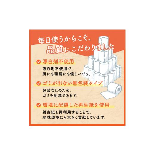 ふるさと納税 雑貨・日用品 新潟県 十日町市 トイレットペーパー定期便「包装なしB」 障がい者支援の返礼品の画像