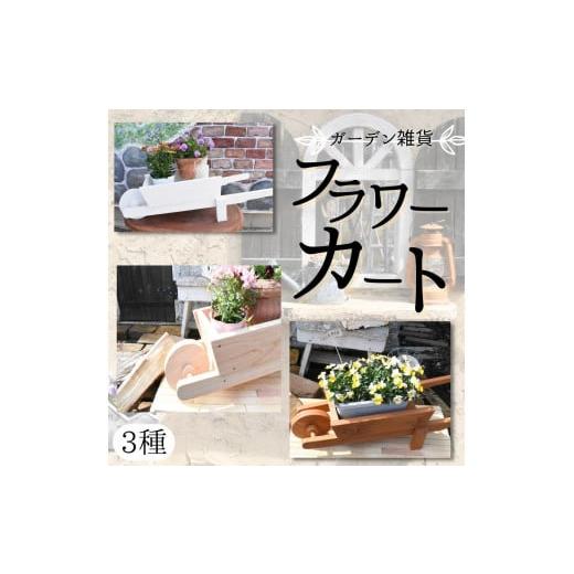 ふるさと納税 雑貨・日用品 インテリア 茨城県 鉾田市 ガーデン雑貨 フラワーカート クリア仕上げ クリア