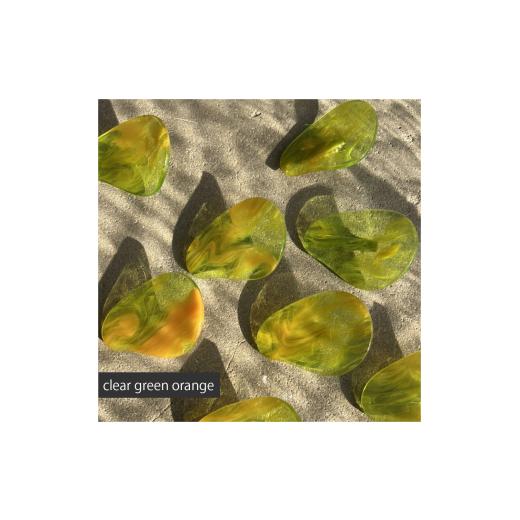 ふるさと納税 アクセサリー かんざし・髪留め 大阪府 河内長野市 アクリル製 ヘアクリップ ヘアアクセサリー clear green orange(クリアグリーンオレンジ) e…