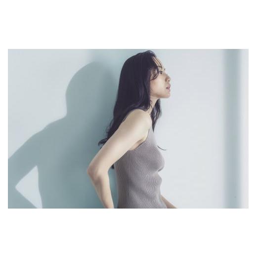 ふるさと納税 雑貨・日用品 愛媛県 今治市 aroundsea WOMENS リブニットタンクトップ 前後Vネック Lサイズ/モカ VC01175 Lサイズ/モカ