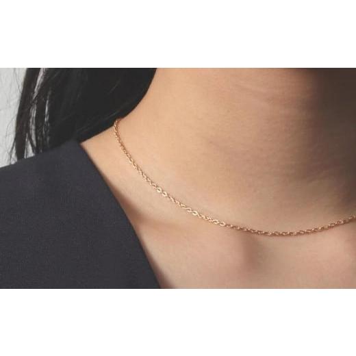 ふるさと納税 東京都 渋谷区 [Cherieオリジナルネックレス]bumy necklace / 14kgf(35cm) ネックレスサイズ