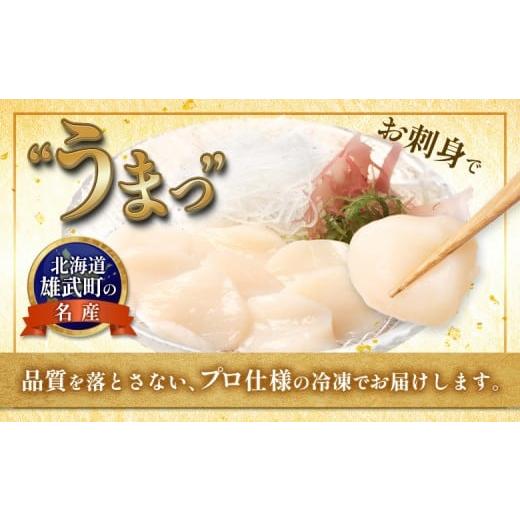 ふるさと納税 魚貝類 ホタテ 北海道 雄武町 北海道雄武町産ほたて貝柱5S 1kg（冷凍） 0711804の画像