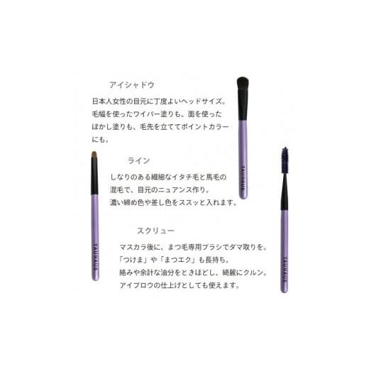 ふるさと納税 伝統技術 広島県 熊野町 熊野化粧筆 ROYAL5本＆ブラシケースセット ケース：ブラック メイクブラシ 化粧筆 フェイスブラシ チークブラシ アイシ…の画像