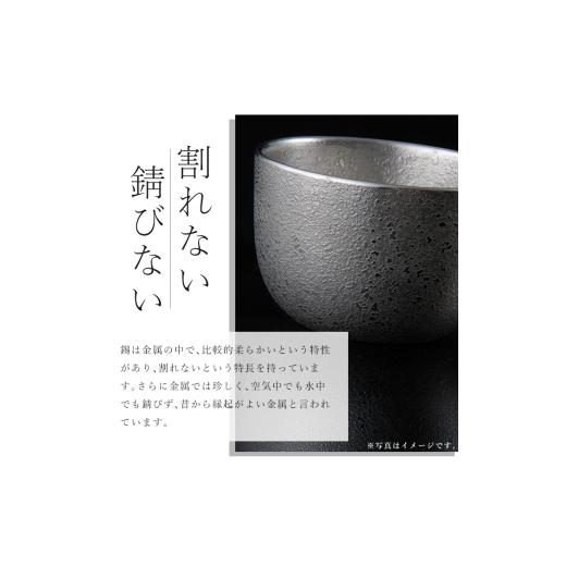 ふるさと納税 伝統技術 鹿児島県 霧島市 E0-019 薩摩錫器 ぐい呑み平丸型(大)75ml 2個《メディア掲載多数》 薩摩錫器工芸館 霧島市 日本製 鹿児島 伝統工芸品 …の画像