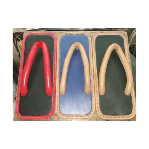 ふるさと納税 ファッション 下駄 東京都 台東区 レザー雪駄 (革底) 浅草の靴職人橋本公宏氏がハンドメイドでお作りする「上質な雪駄」 (サイズ:L(26.5〜28.0c…