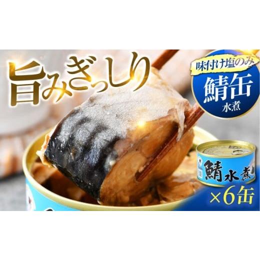 ふるさと納税 缶詰・瓶詰 魚貝類 福井県 小浜市 鯖水煮缶詰6缶セット 180g×6缶 |サバ缶 鯖缶 さば缶 鯖 サバ さば 缶詰 サバ缶詰 鯖缶詰 缶 詰合せ 詰め合せ…