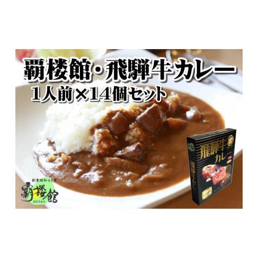 ふるさと納税 加工品等 レトルト 岐阜県 - 覇楼館・飛騨牛カレー1人前(250g)×14個セット_1