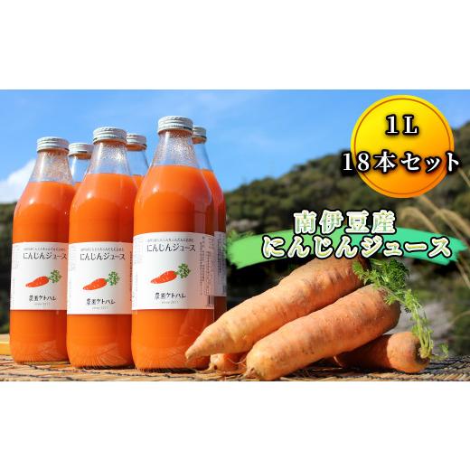 ふるさと納税 野菜類 ジュース 静岡県 南伊豆町 にんじんジュース(1リットル×18本入) 人参 ニンジン にんじん 人参ジュース ニンジンジュース にんじんジュ…